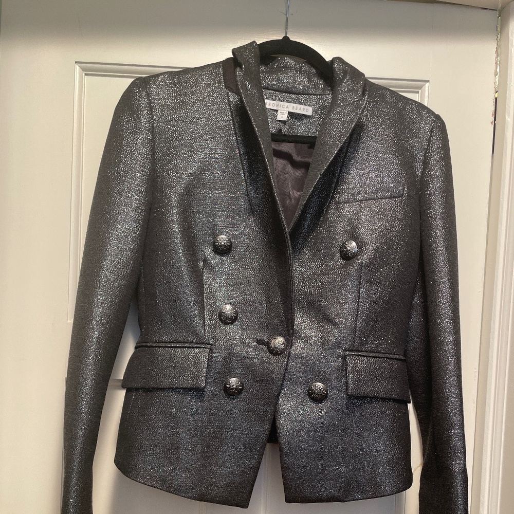 Veronica Beard Metallic Jacket sz 0